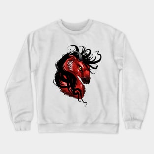 Gloomy horse Crewneck Sweatshirt